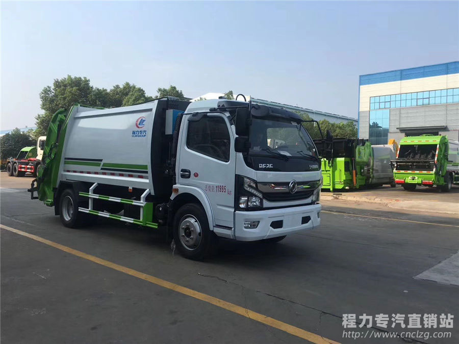 國六東風凱普特K7壓縮式垃圾車