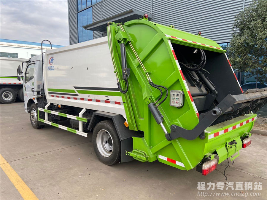 國六東風凱普特K7壓縮式垃圾車