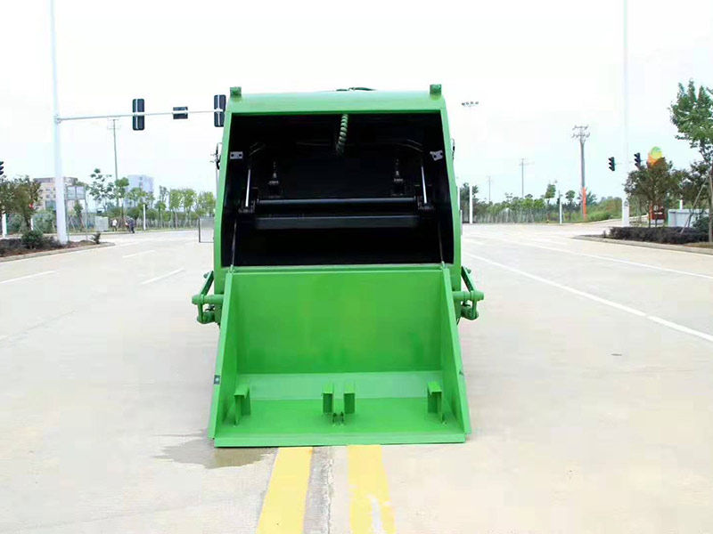 國六東風(fēng)凱普特8方壓縮式垃圾車