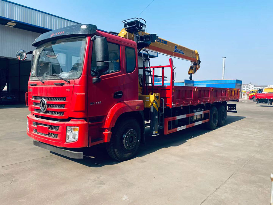 東風(fēng)錦程V6后八輪徐工12G隨車吊