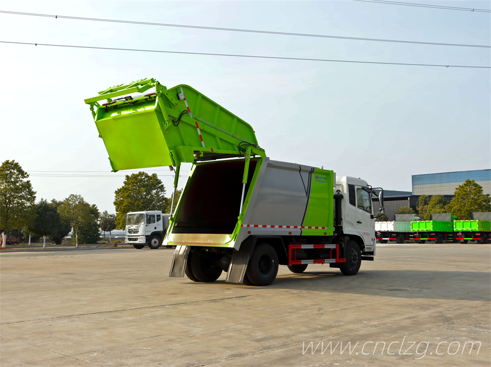 東風(fēng)天錦10方壓縮式垃圾車