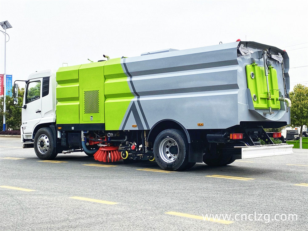國六東風天錦16方洗掃車