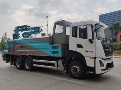 國(guó)六東風(fēng)天龍后八輪墻面清洗車
